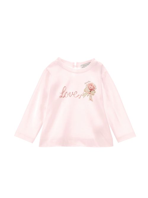 T-shirt, bambina, logata. MONNALISA | 39H604 80020091